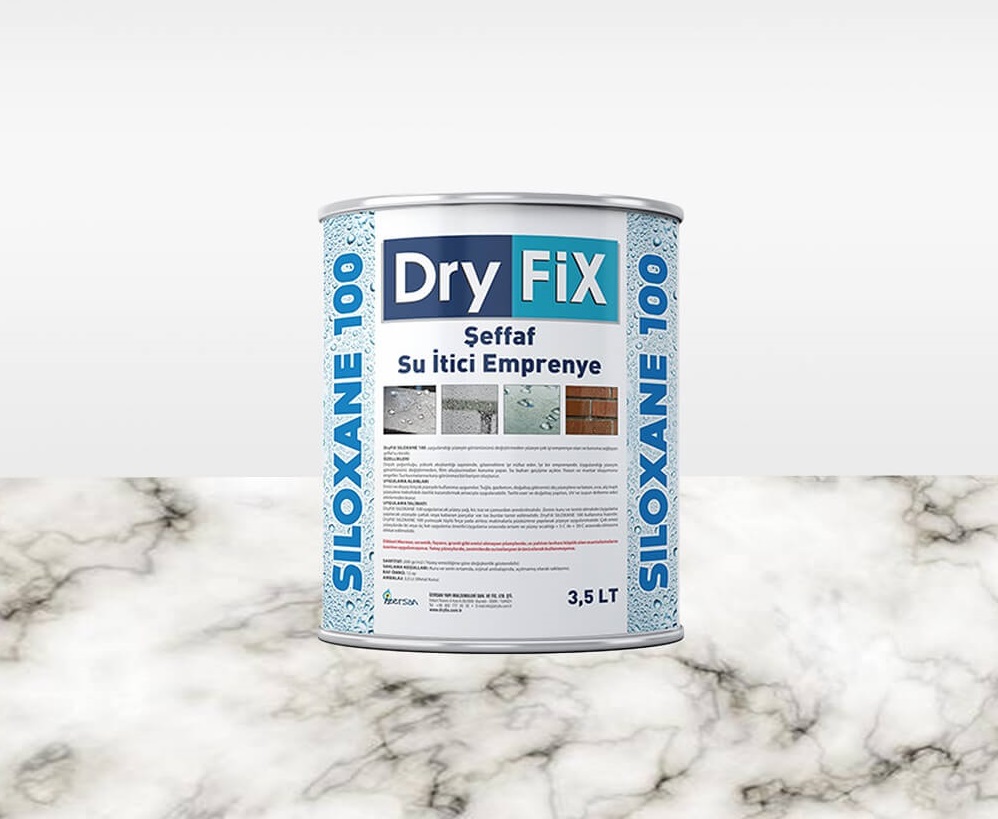 خرید عایق آبگریز شفاف SILOXANE 100 برند DryFix ترکیه با وزن 3.5 لیتر + قیمت خرید عایق آبگریز شفاف SILOXANE 100 برند DryFix ترکیه با وزن 3.5 لیتر + قیمت