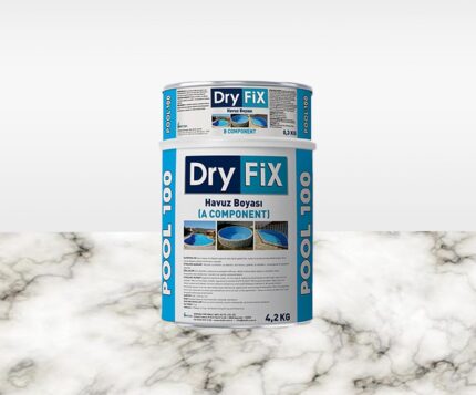 خرید رنگ استخر POOL 100 برند dryfix ترکیه در تهران + قیمت | نمایندگی رنگ استخر در تهران