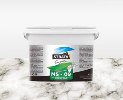خرید عایق ضد آب تک جزئی برند استراتا ترکیه MS 09 با وزن 10Kg و 18kg | ترکیش پلاس